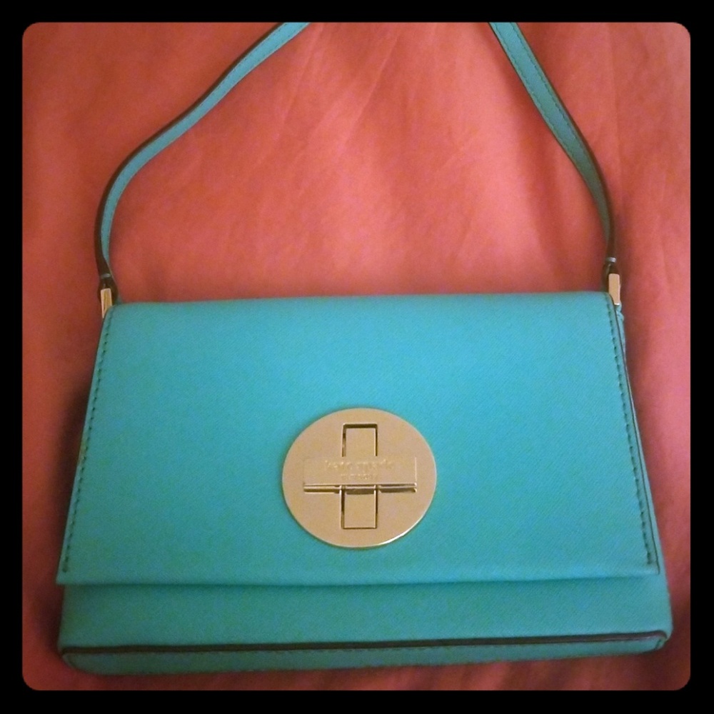 Kate spade sea green shoulder bag